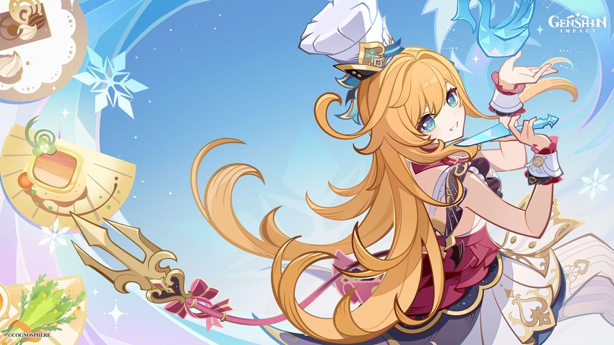 genshin impact escoffier event calendar artwork