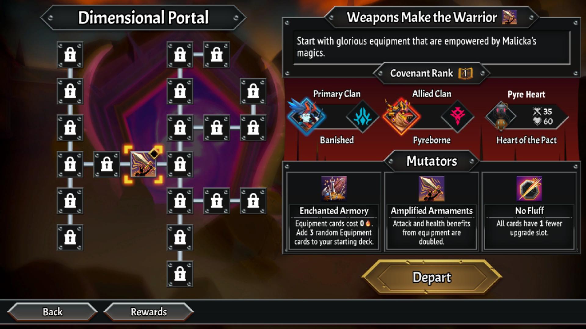Dimensional Portal in Monster Train 2
