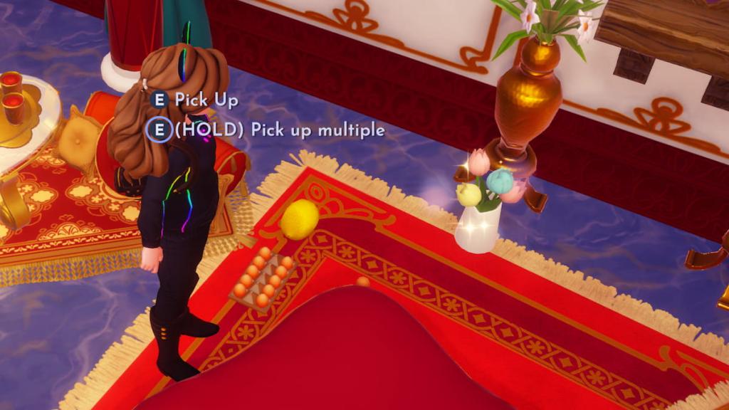 Disney Dreamlight Valley fixing Furniture Fluster bugged item