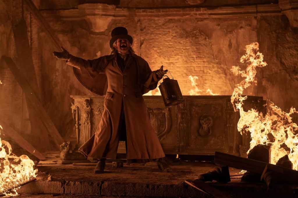 Willem Defoe as Professor van Helsing in Nosferatu (2024). 