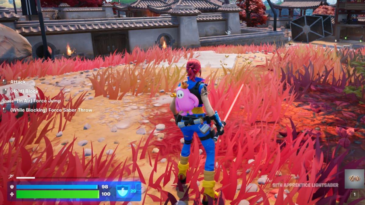 Fortnite Sith Apprentice lightsaber