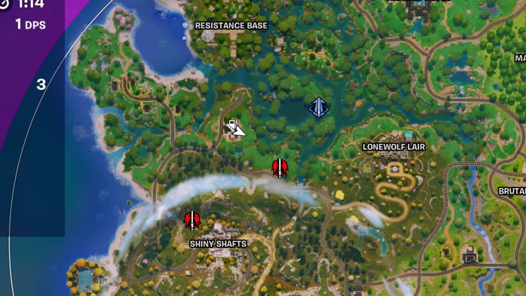 Fortnite Training Rift Gate map