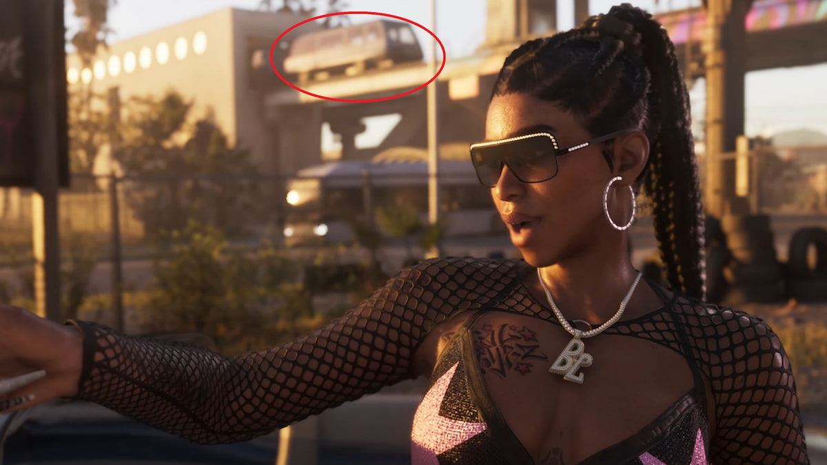 Monorail in GTA 6 trailer