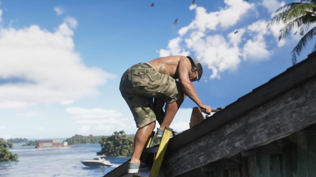 Jason fixing some leaks