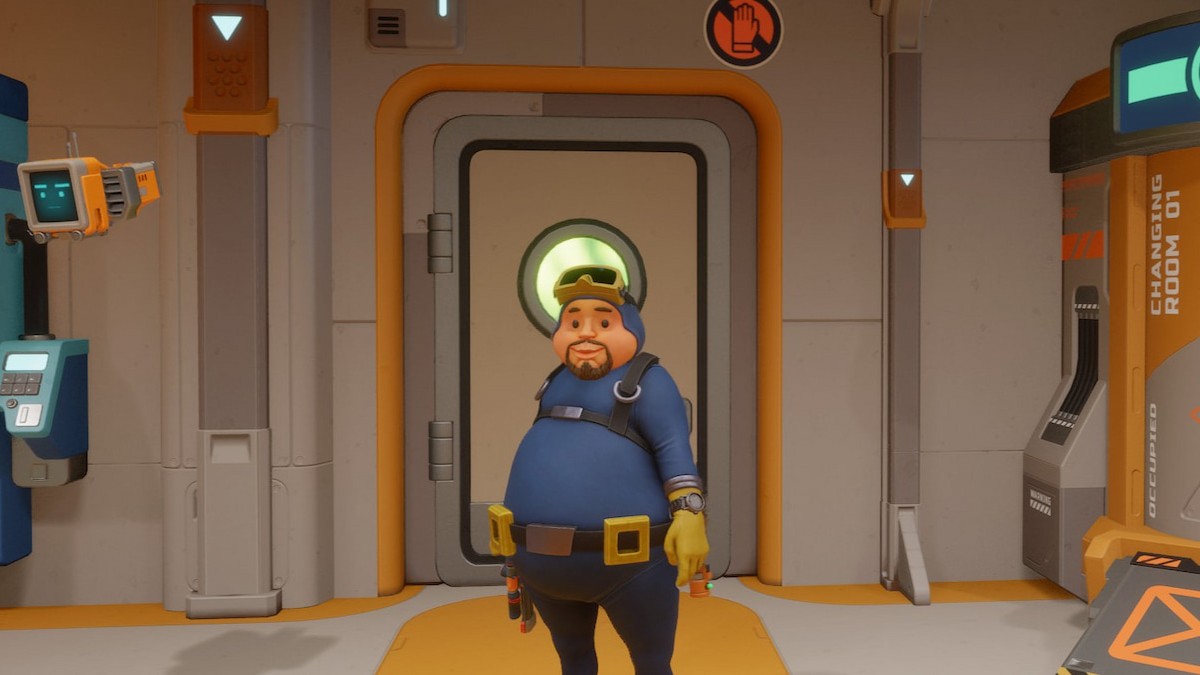 Dave the Diver equipped in Revenge of the Savage Planet