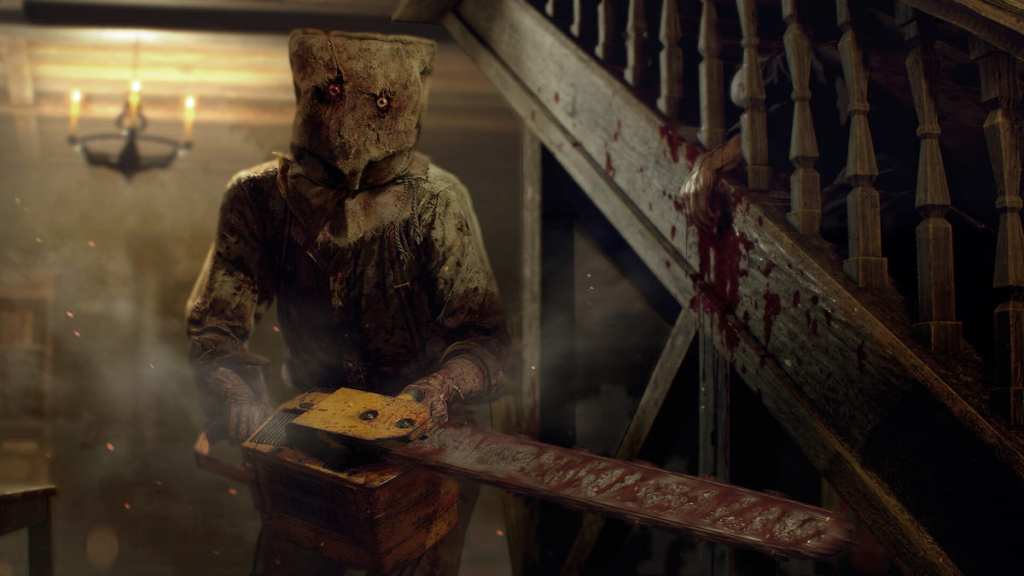 Resident Evil 4 remake chainsaw guy