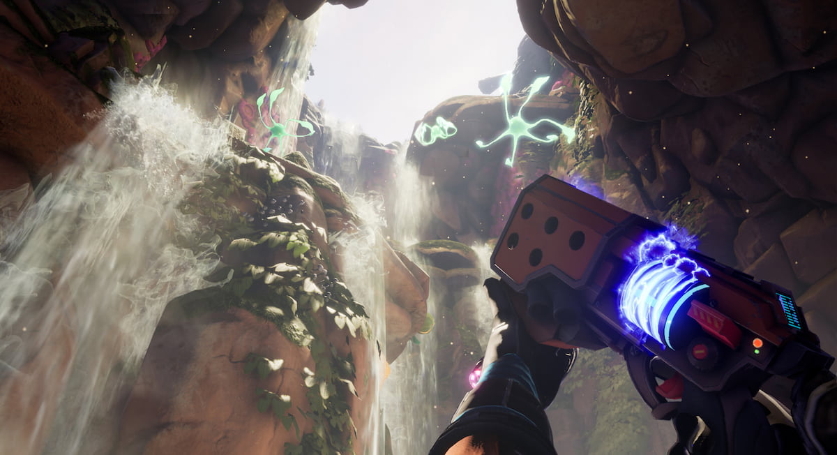 First person mode in Journey to the Savage Planet