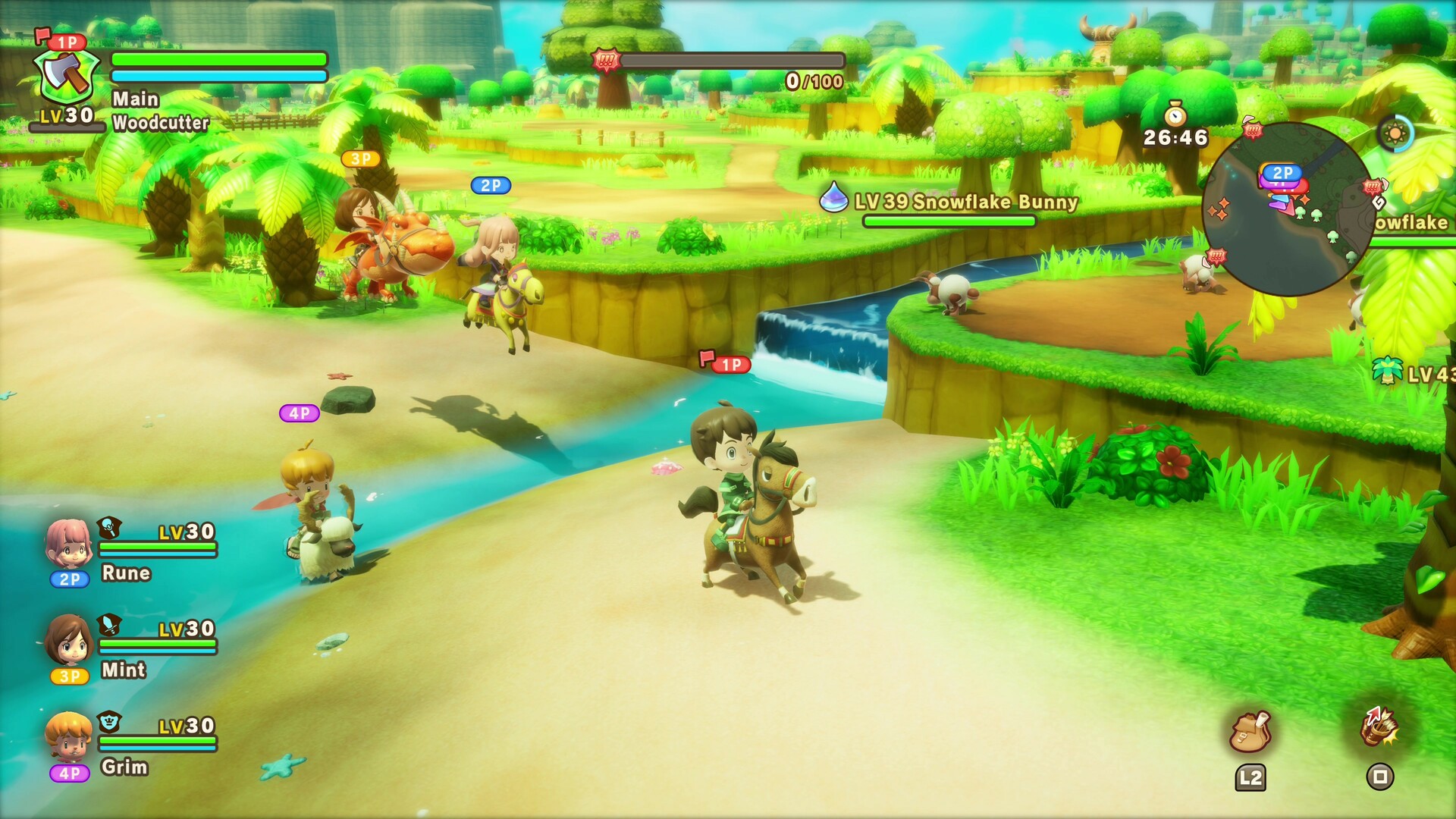 A promo image of Fantasy Life i