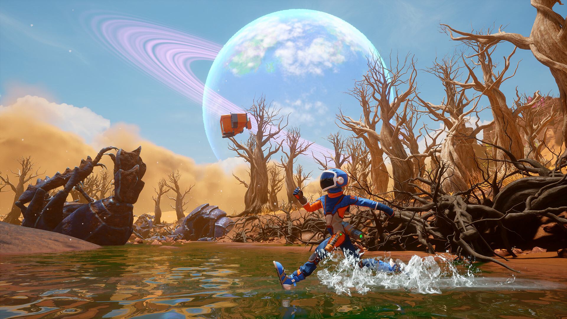 One of the planets in Revenge of the Savage Planet